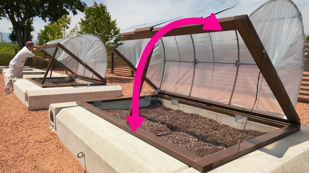 【DIY】開閉式 ビニールハウス 畑/家庭菜園/向上計画/自作/野菜/栽培 How to Build a Hinged Hoop House!