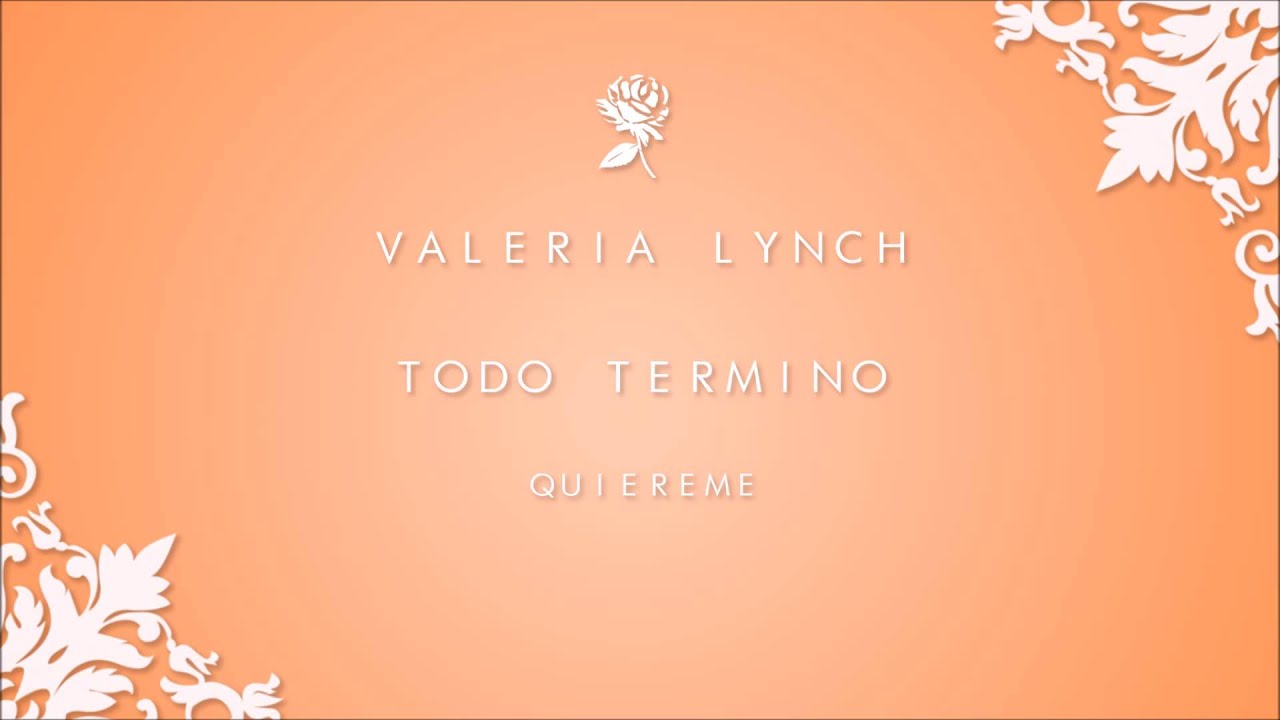 Valeria Lynch | Todo termino