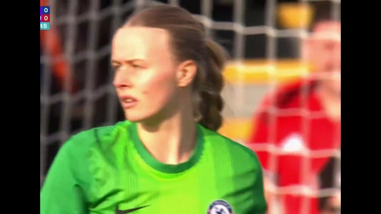 Hannah Hampton vs Manchester United 22.02.2026