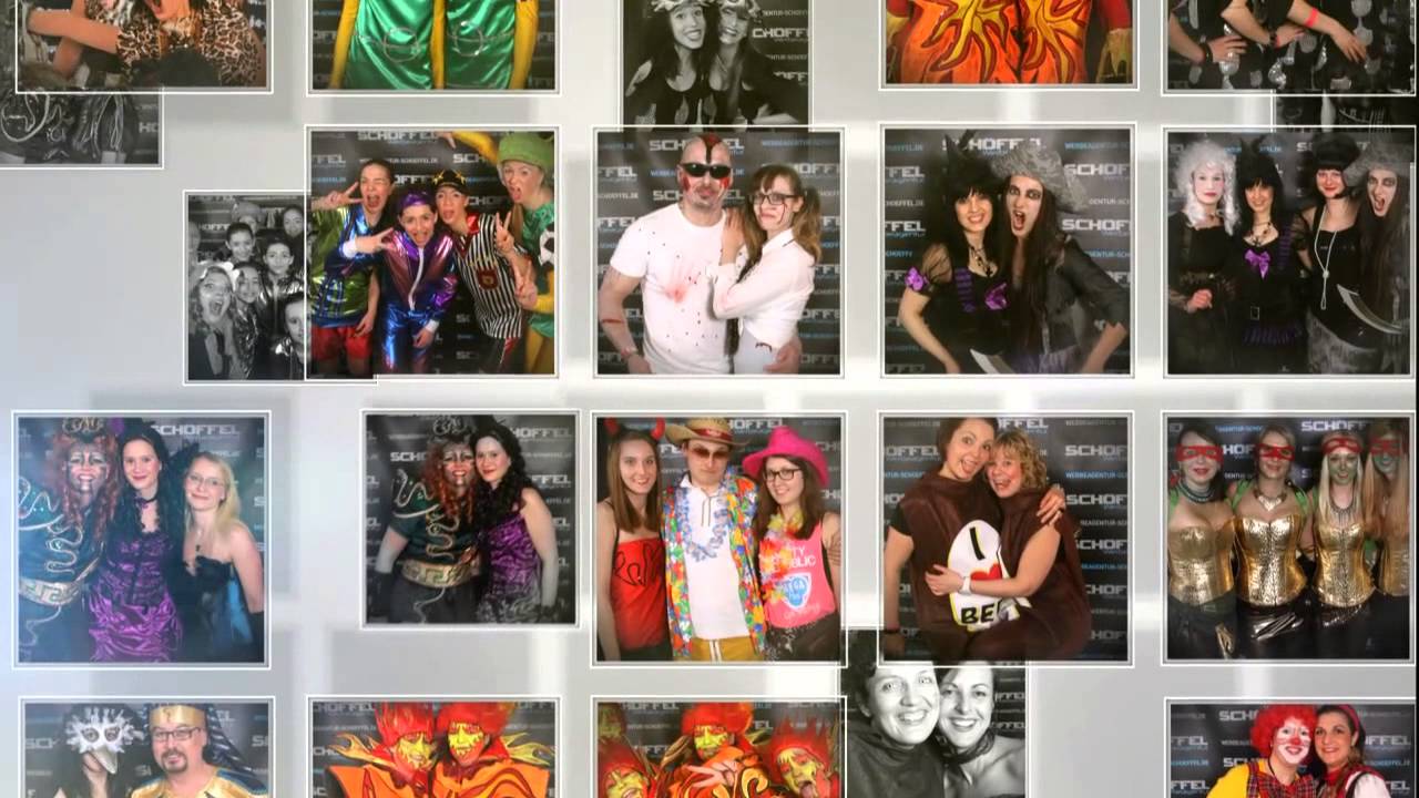 Steinachtalhalle Stadtsteinach - Fotowall zum Weiberfasching