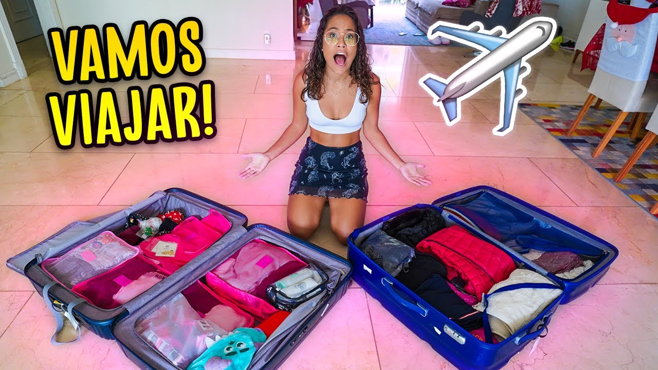 ARRUMANDO AS MALAS PARA A VIAGEM - RAFAELLA BALTAR