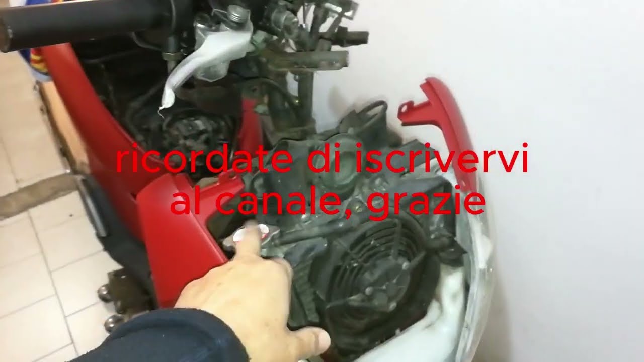 cambio liquido refrigerante Honda SH 150