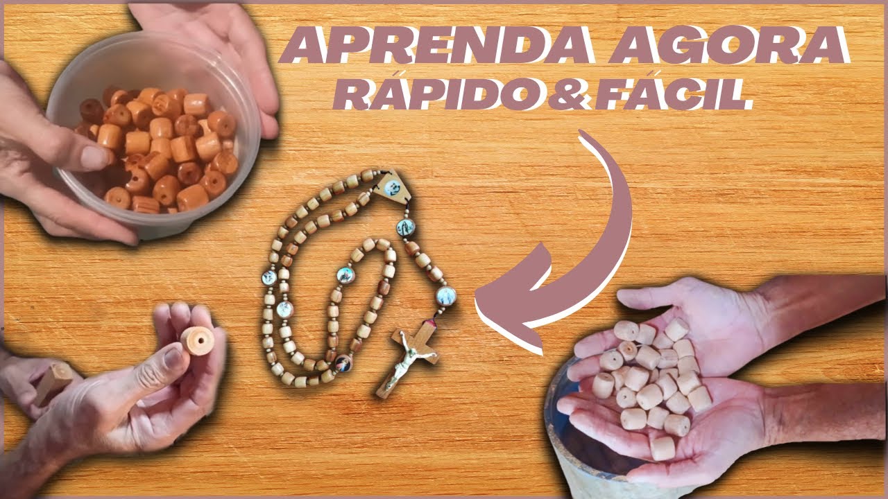 Como fazer bolinhas de madeira - Rápido e Fácil
