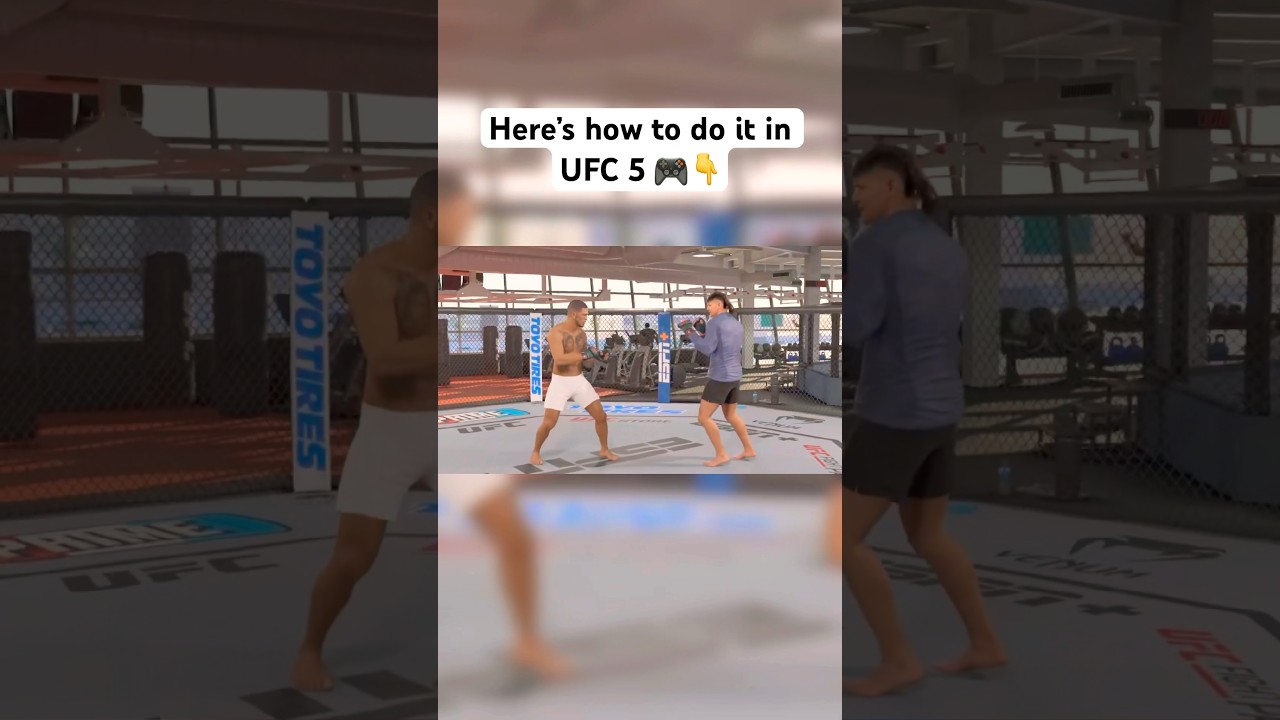 Showtime Kick Tutorial 🎮🔥 UFC 5#ranked #ufc #ufc5 #gaming #guide