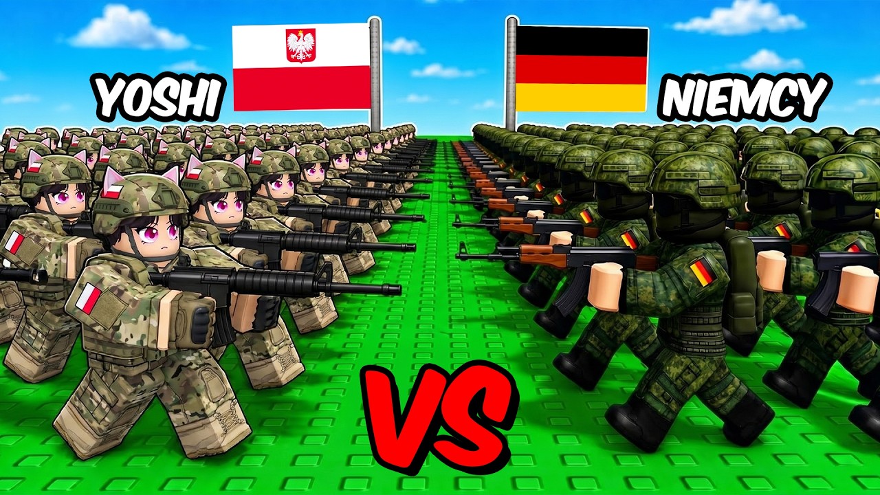 YOSHI🇵🇱 vs CAŁY ŚWIAT w MINI WAR w Roblox!