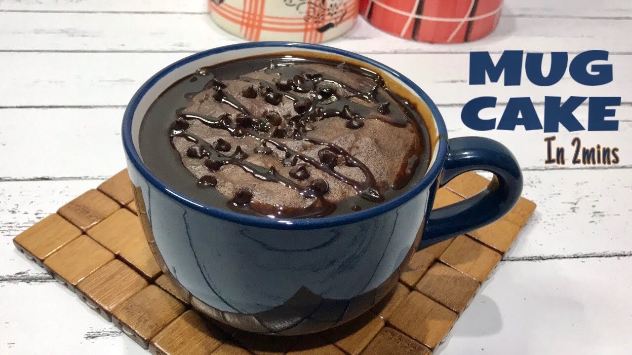 2 Min Mug Cake Recipe | Eggless Microwave Chocolate Mug Cake | Brownies Recipe