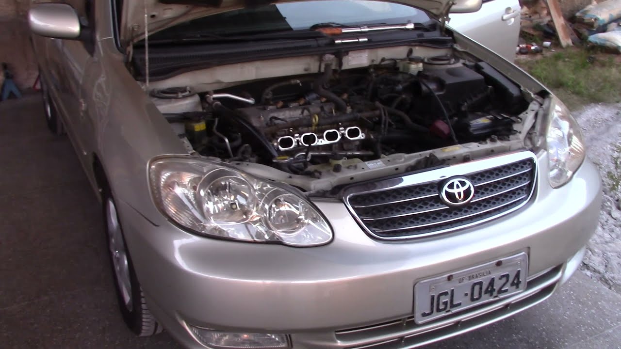 COROLLA 2004/5 1.8 16V VVTI Revisão de Motor.