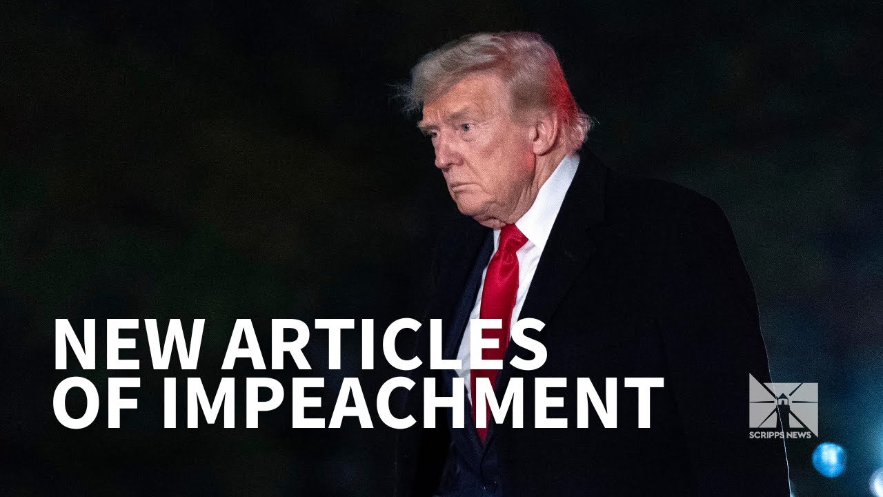 Democratic lawmaker files articles of impeachment against Donald Trump