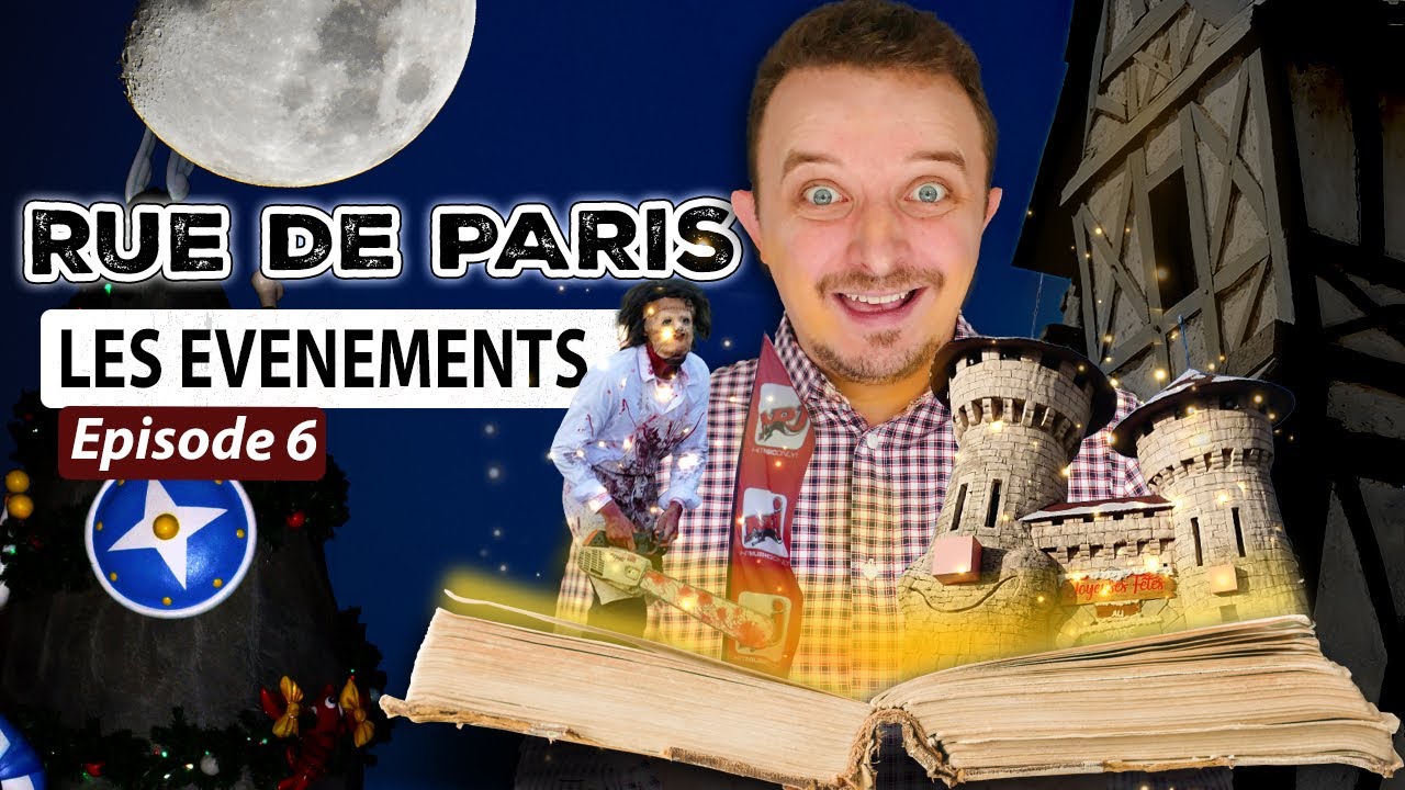 Rue de Paris au Parc Astérix : LES ÉVÉNEMENTS  ! (Épisode 6)