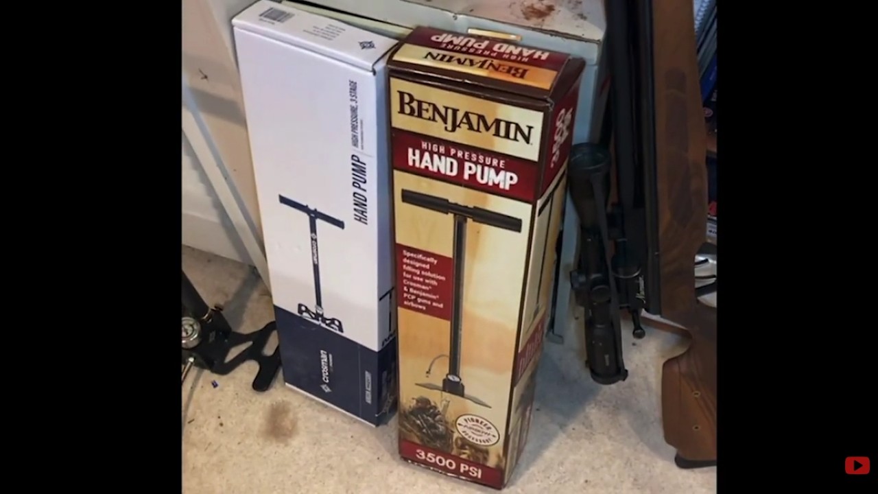 Comparing Benjamin and Crosman hand pumps: there&rsquo;s differences. 
