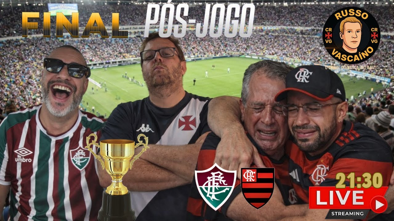 LIVE - POS JOGO  FLA X FLU
