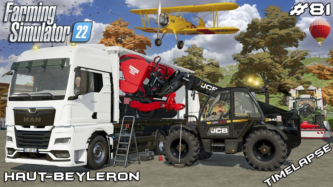 Buying SILAGE EQUIPMENT for the FARM | Animals on Haut-Beyleron | Farming Simulator 22 | Episode 81