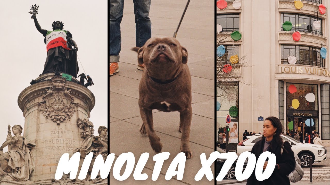 Best SLR camera for beginners ? reviewing the Minolta X700 analog camera