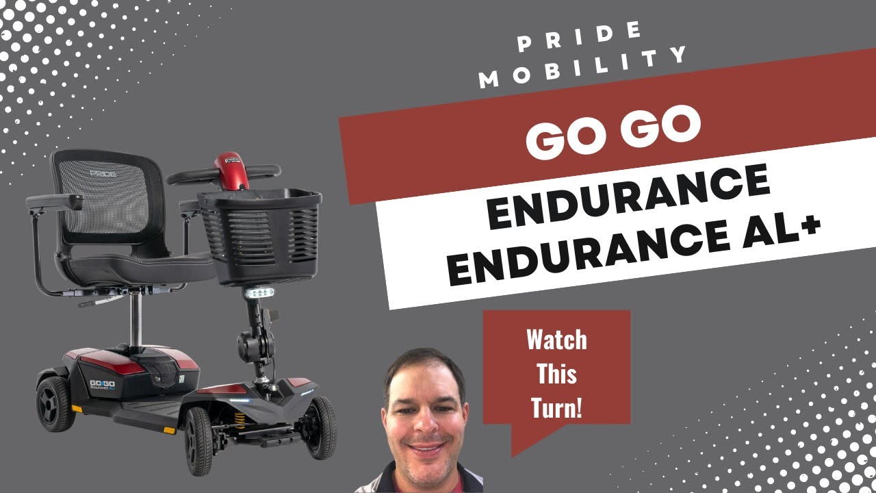 Компания Pride Mobility снова превзошла себя… Go-Go Endurance AL+ — это настоящий зверь!