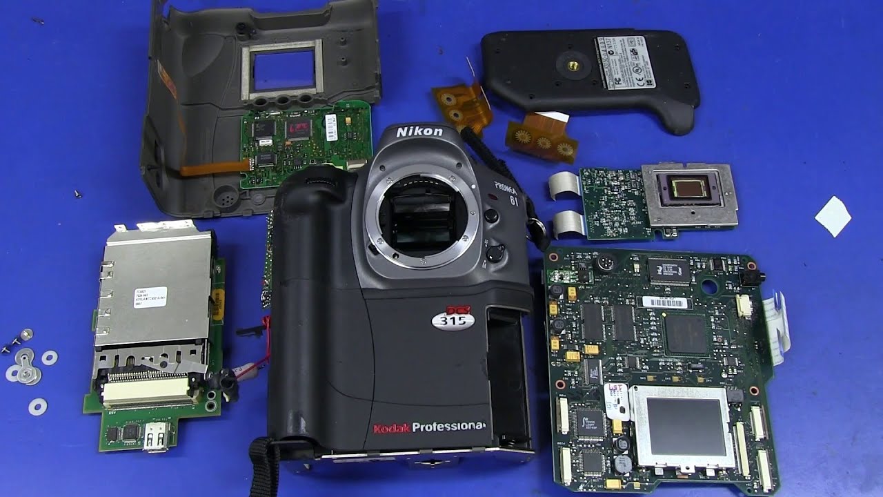 EEVblog #495 - World's First DSLR Camera - Kodak DCS315 Teardown
