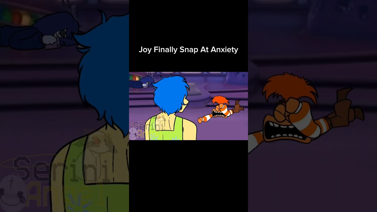 Joy Finally Snap At Anxiety - Inside Out 2 // #insideout2 #insideout #animationmeme