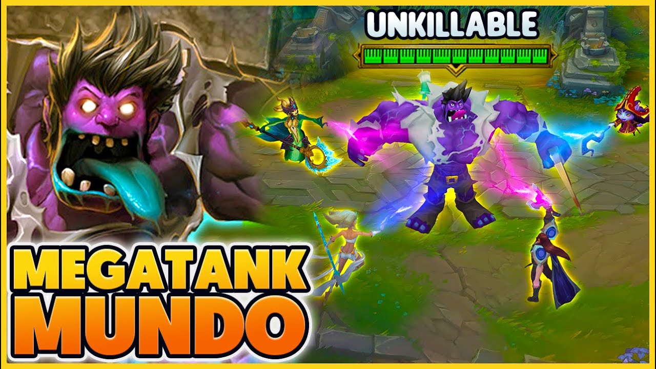 My Whole Team Makes Mundo UNKILLABLE (Hilarious Teamfights) - BunnyFuFuu | League of Legends