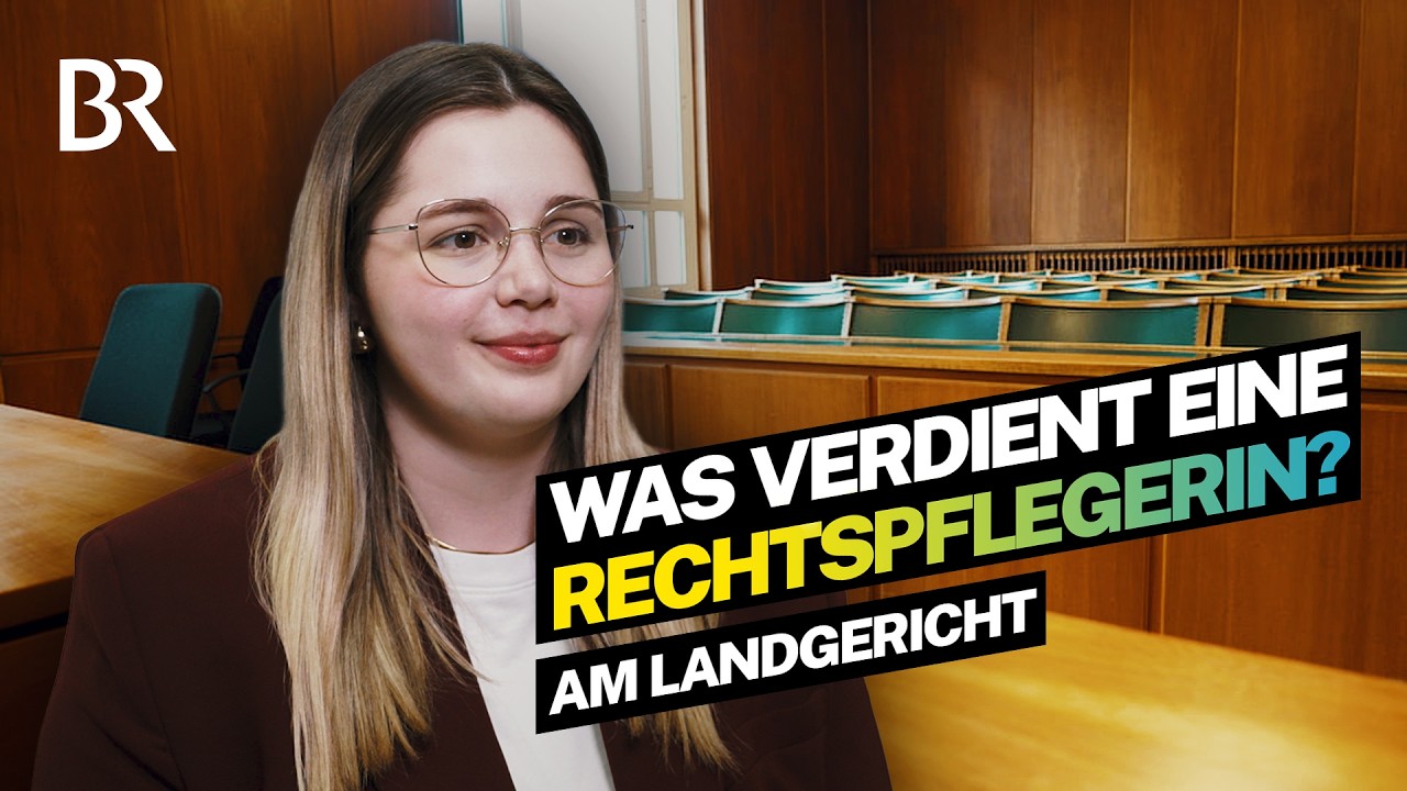Arbeiten im Gericht: Was verdient eine Rechtspflegerin? I Lohnt sich das? I BR