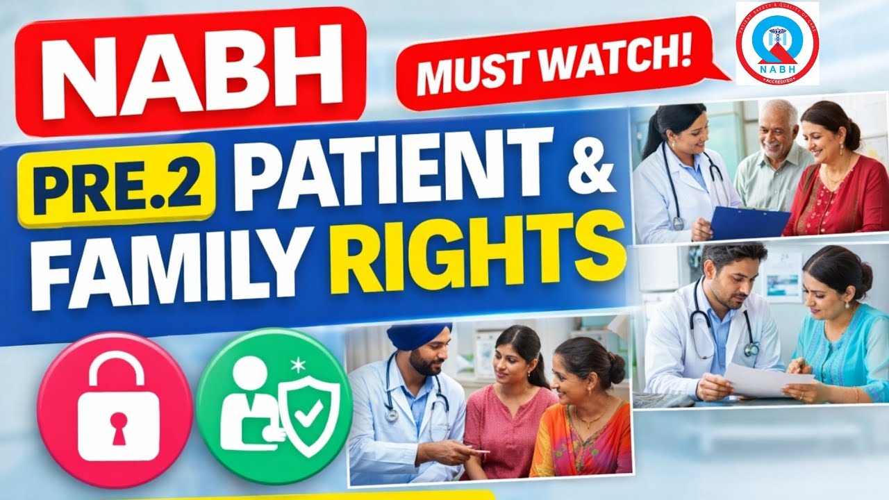 PRE 2 | Patient & Family Rights in Hospital | NABH 6th Edition
