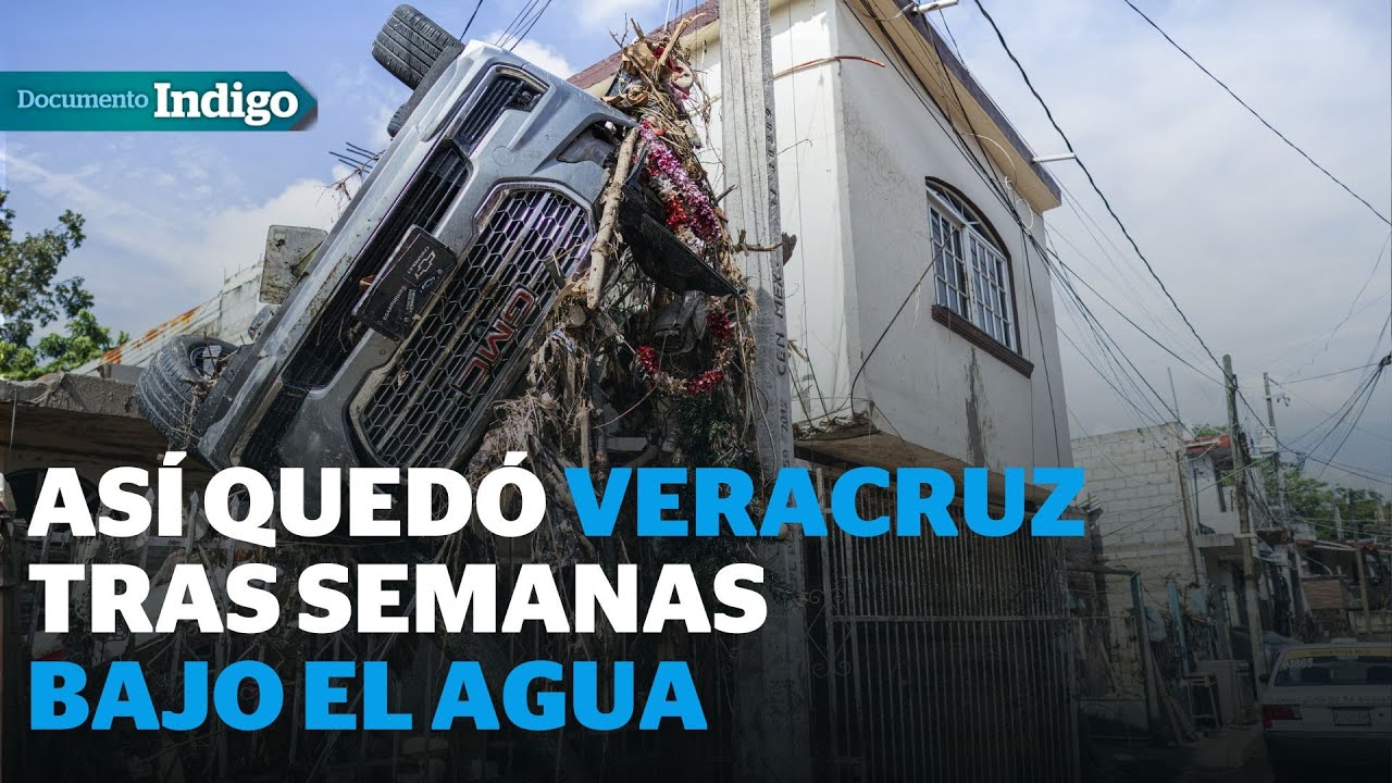 Las secuelas que dejan las inundaciones en Veracruz | Reporte Indigo