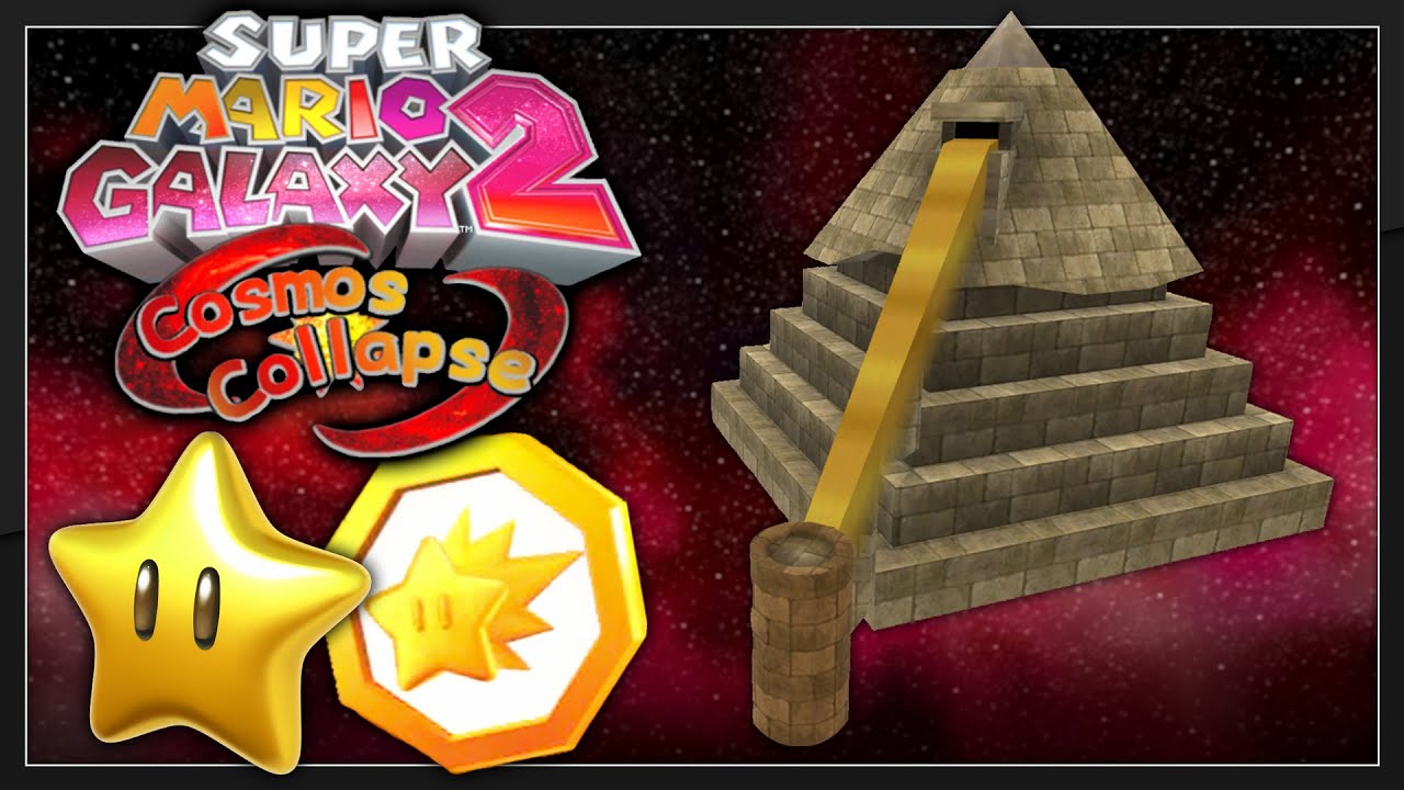 Super Mario Galaxy 2 Cosmos Collapse - Trapsand Galaxy ALL STARS / COMET MEDAL