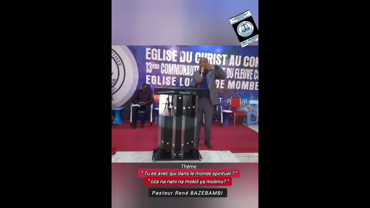 Tu es avec qui dans le monde spirituel ?, oza na nani na mokili ya molimo?. Pasteur René BAZEBAMBI 