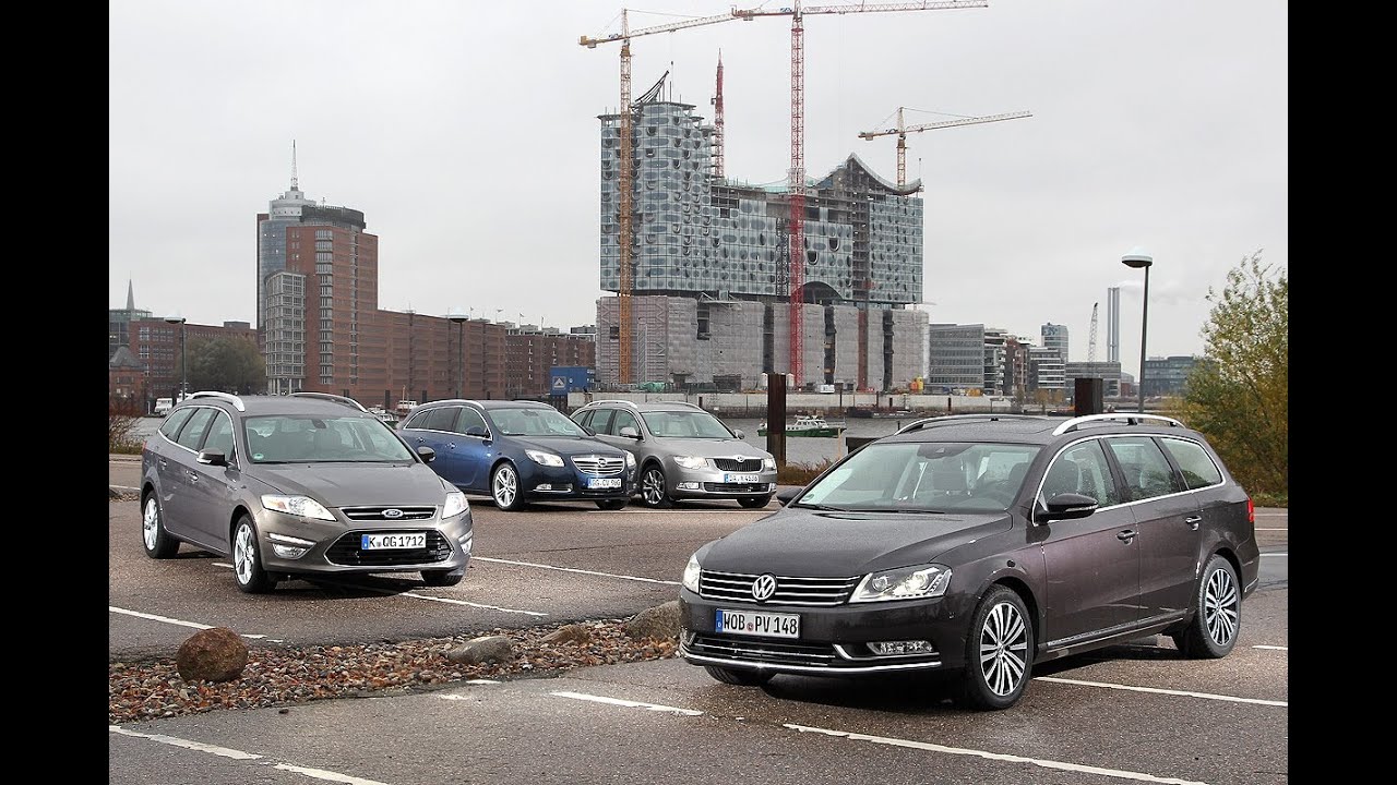 Opel Insignia, Ford Mondeo, VW Passat, Skoda Superb - Wettstreit der Kombi-Klassiker