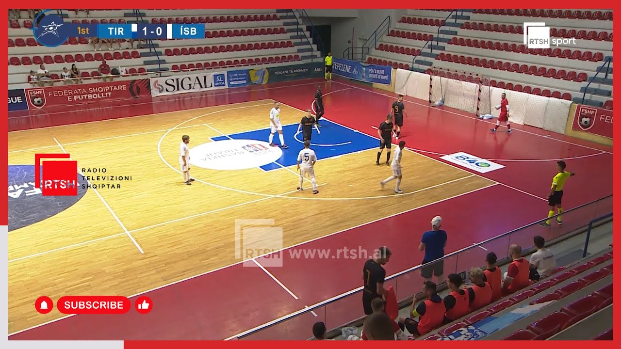 KF Tirana vs Ísbjörninn - UEFA Futsal Champions League / Preliminary round / pjesa parë