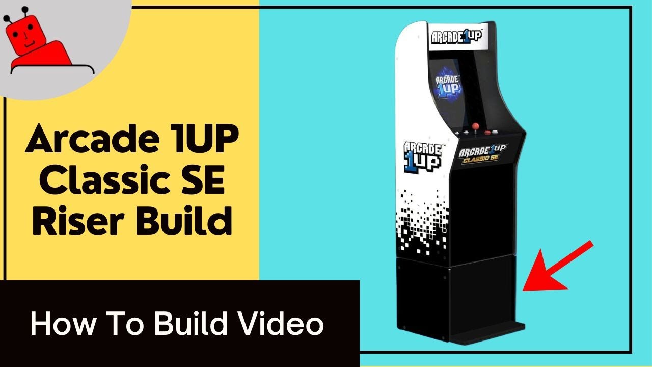 How To Assemble The Arcade 1UP Riser Designed for Classic SE Arcade Systems