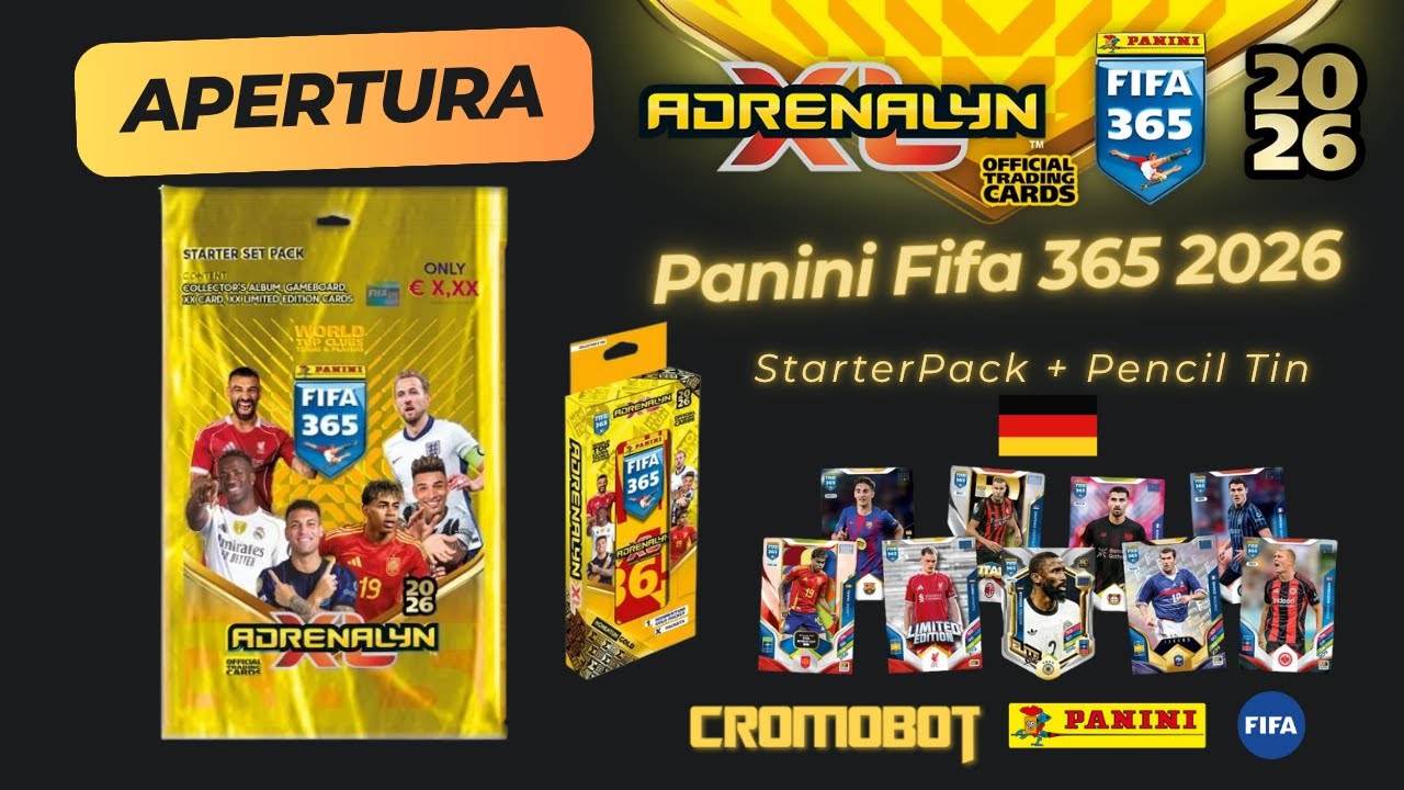 🏆 ¡Unboxing Panini FIFA 365 Adrenalyn 2026! ⚽