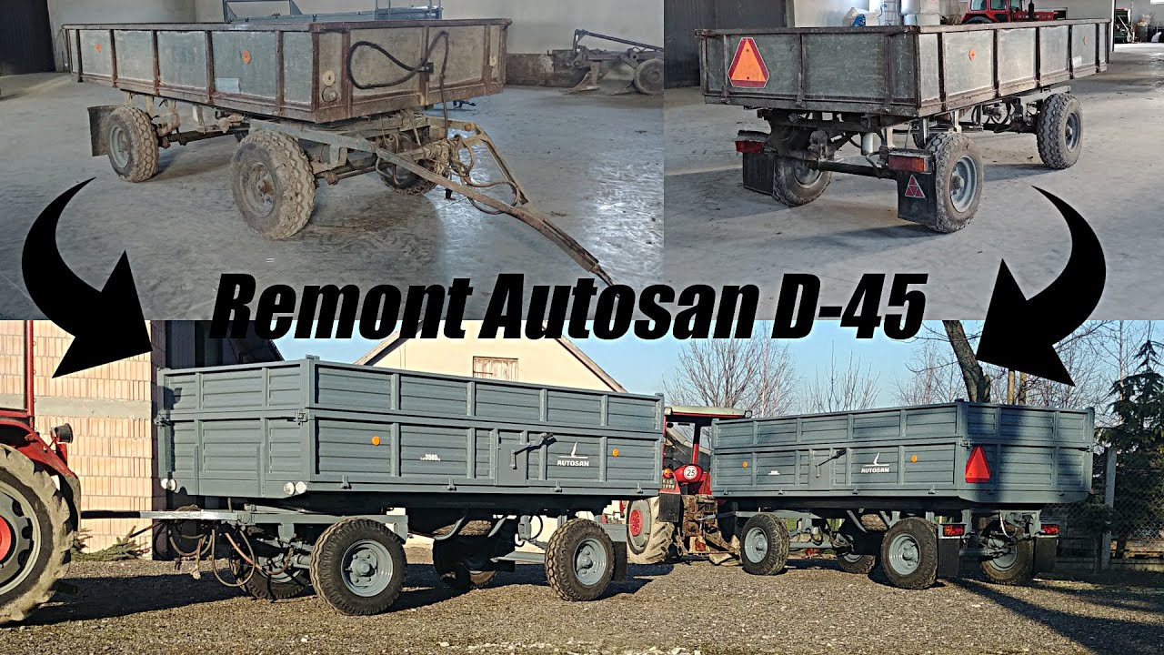 Remont przyczepy Autosan D-45 // Przyczepa jak nowa?