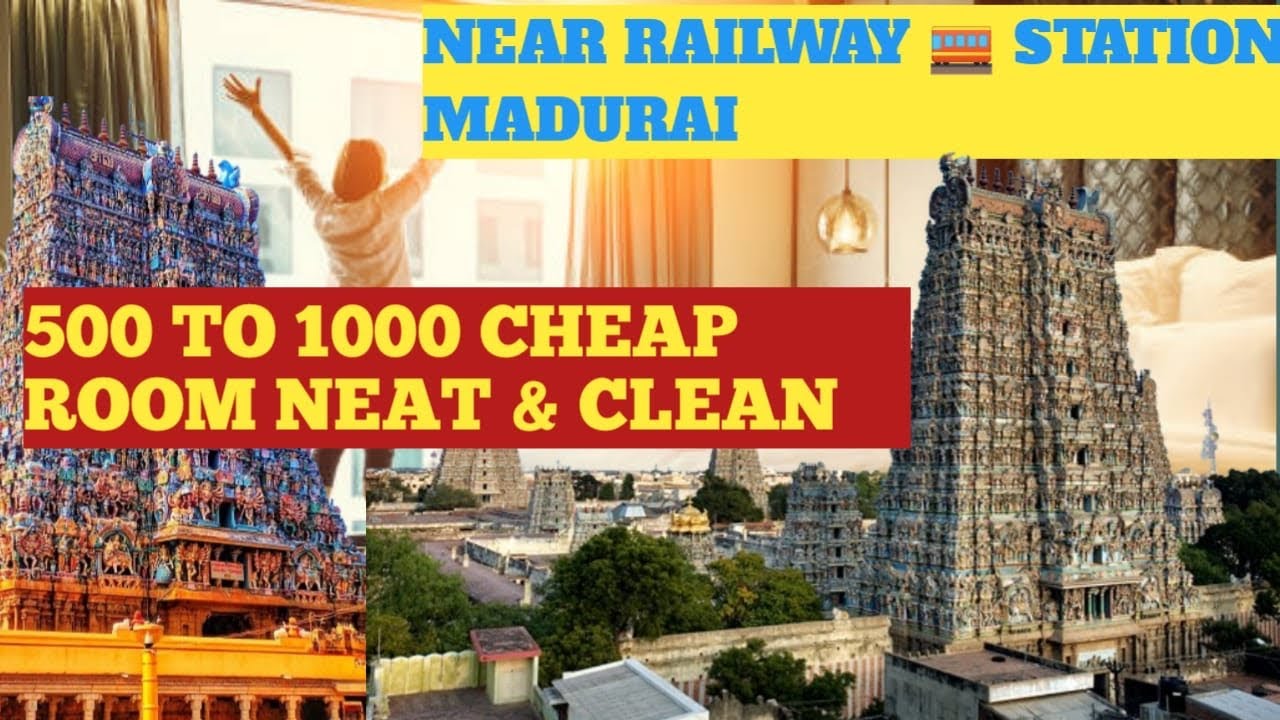 500 to 1000 l Hotel In Madurai Near Meenakshi Temple | Madurai Cheapest Stay Near Railway Station