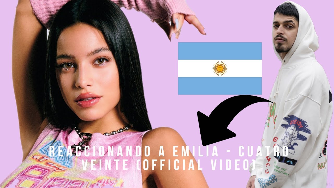 REACCIONANDO A Emilia - cuatro veinte (Official Video)🎵🔥