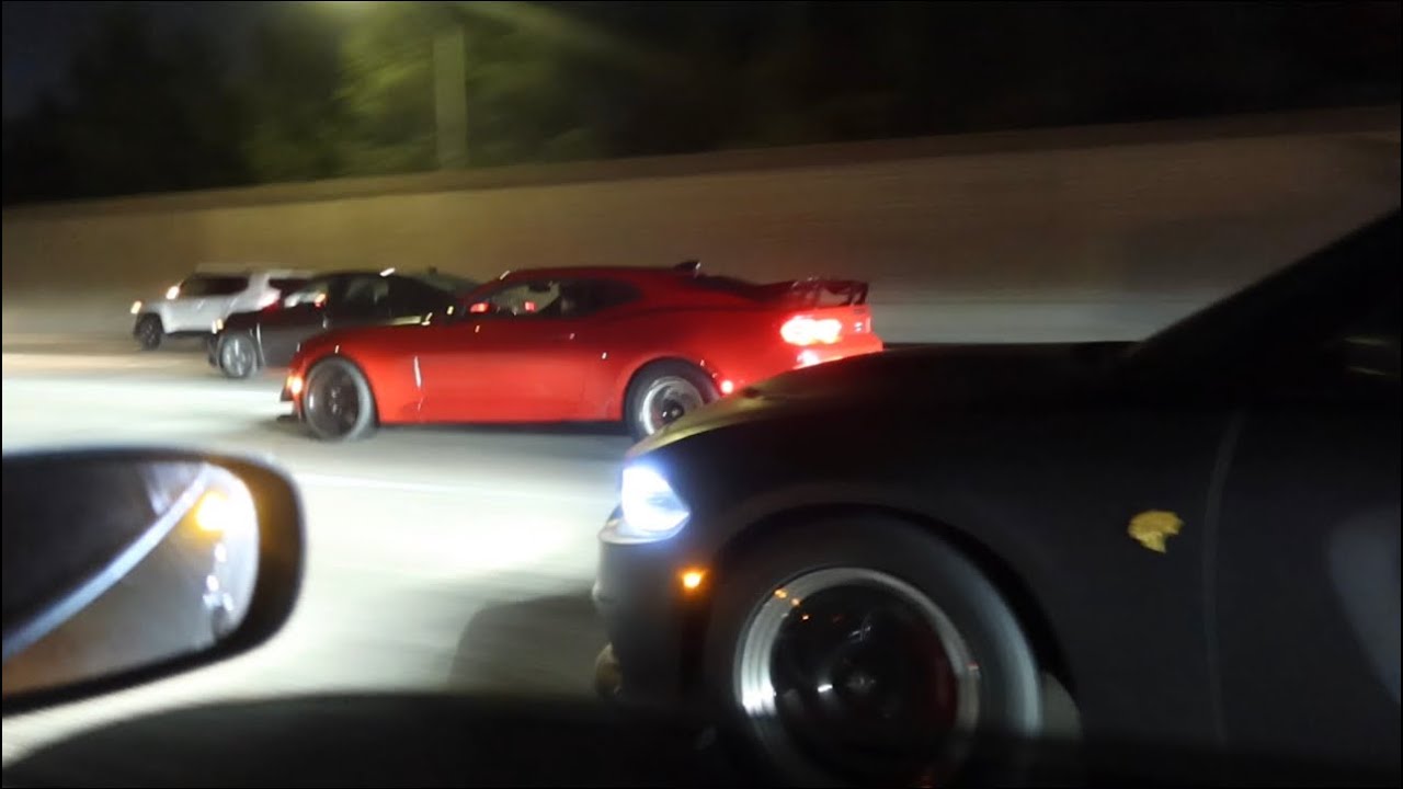 900hp Hellcat Vs 700Hp Cammed Camaro ZL1 #cars #camaro #hellcat
