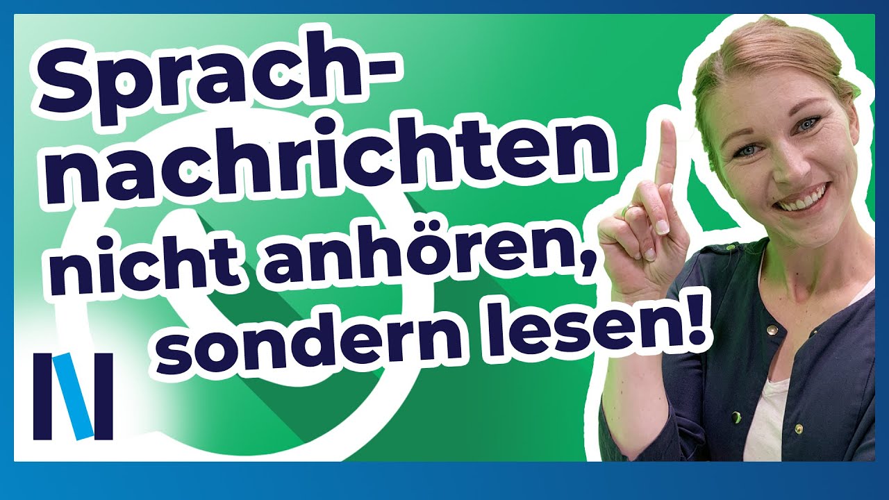 WhatsApp-Sprachnachrichten in Text umwandeln - mit den kostenlosen Apps für Android & iOS geht das!