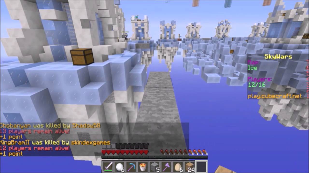 Minecraft Skywars #1 IM BACK!!