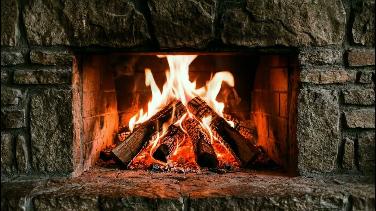 Sit by the Fire 🔥 Peaceful Fireplace Ambience for Quiet Evenings