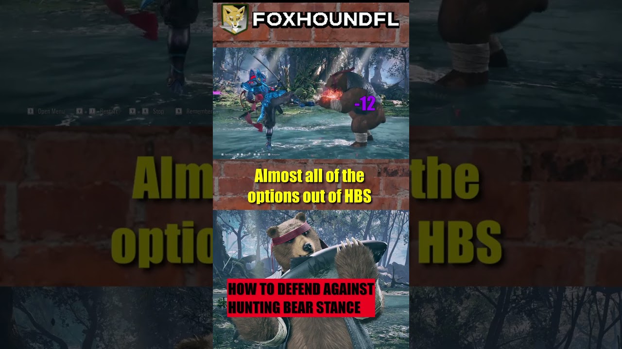 Stance Dance Saturday: Bears Unique Getup! #tekken8 #kuma #panda #tekken #fgc #gaming