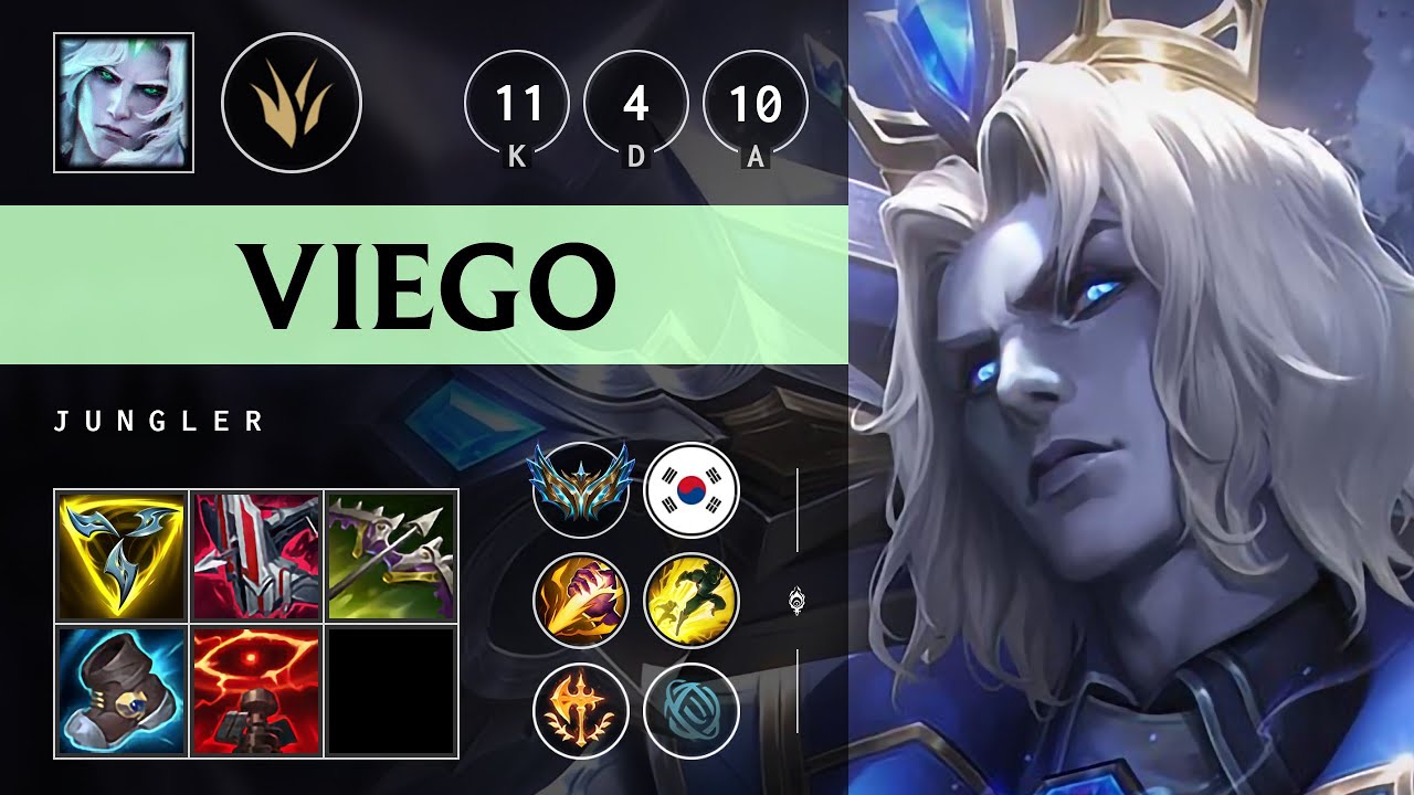 Viego Jungle vs Wukong: Triple Kill, Dominating - KR Challenger Patch 14.23