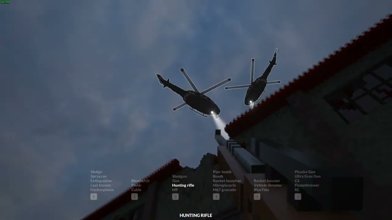 Getting chased and hunted by helicopters - Teardown