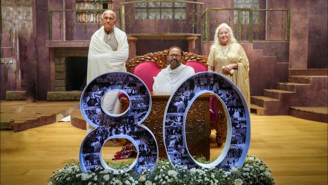 Celebrating the 80th birthday of Shri Abhay Jasani | President, Shrimad Rajchandra Mission Dharampur