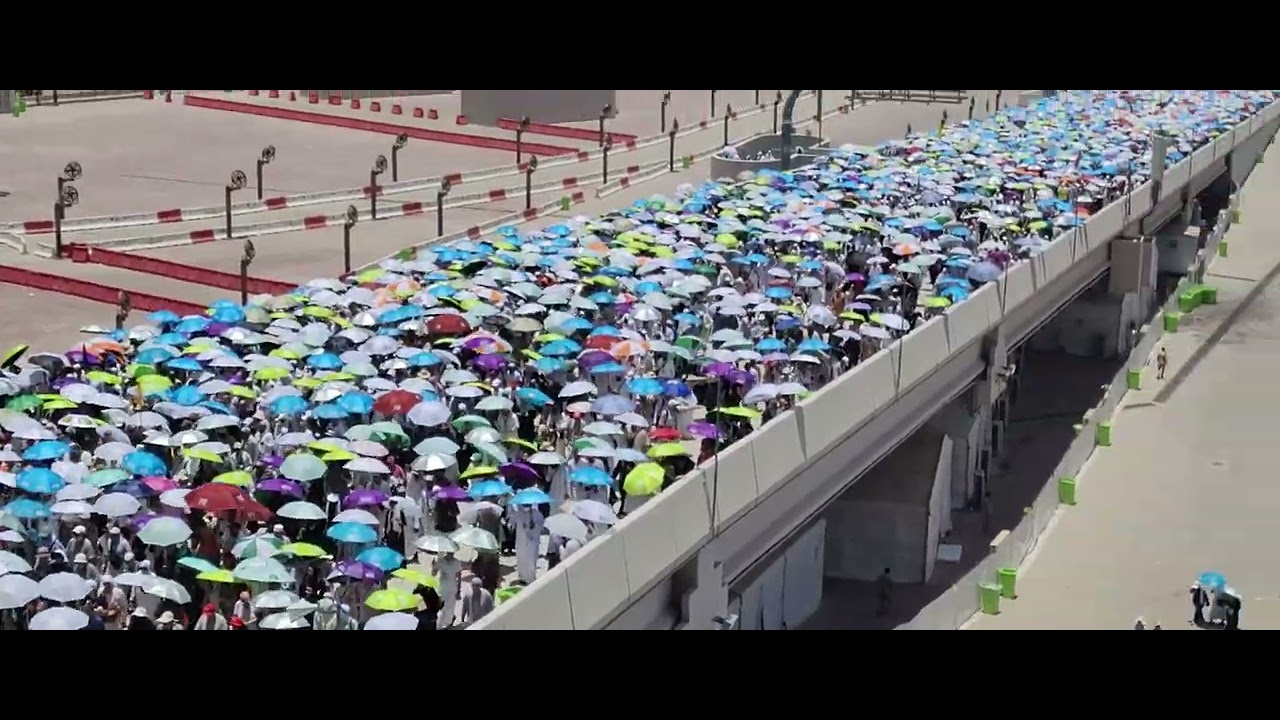 #jamaraat #4th #day #stoning #devils #shaitaan #hajj2025 #ibrahim #sacrifice #viral #rami #heat #ksa