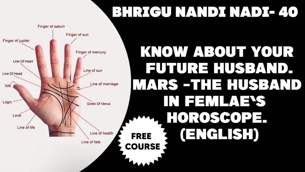 BHRIGU NADI NADI-40 KNOW ABOUT YOUR FUTURE HUSBAND.MARS -THE HUSBAND IN FEMLAE`S HOROSCOPE.(ENGLISH)
