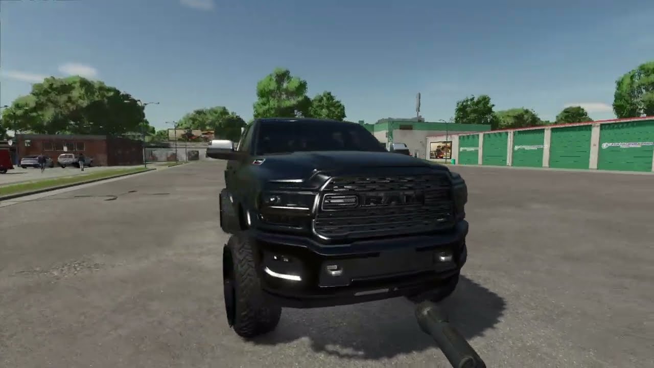 2024 Dodge Ram 2500 Mega Cab v1.0 FS25 car mod for Farming Simulator 25 FS25