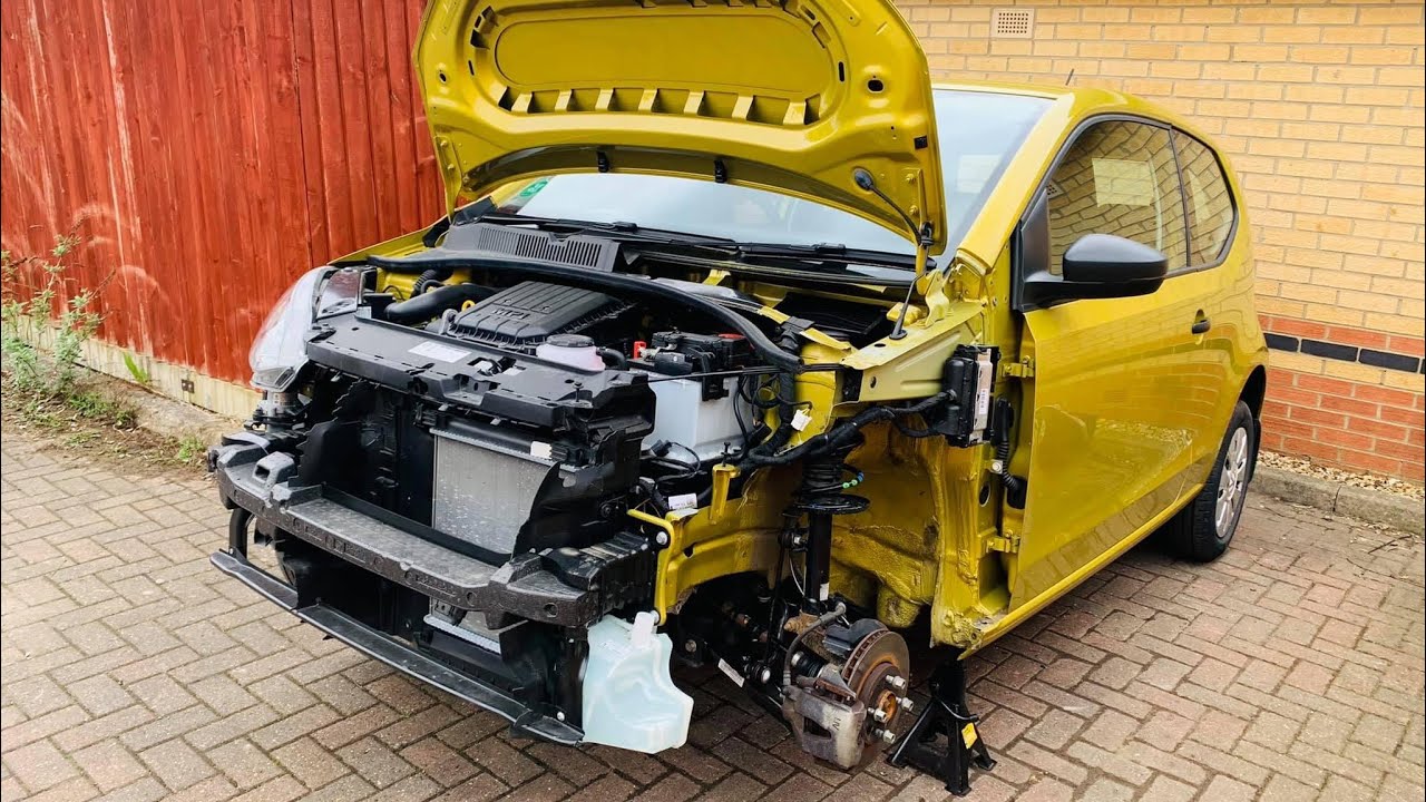 Восстановление аварийного автомобиля Volkswagen Cat 2019 года, часть 4 (Copart UK) P160900
