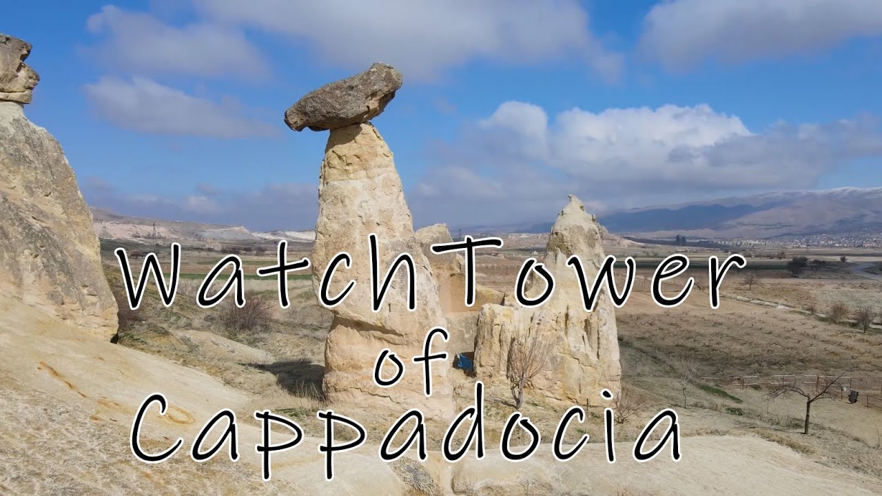 Watchtower of Cappadocia Turkey by Mavic Air 2 | 4K 60fps