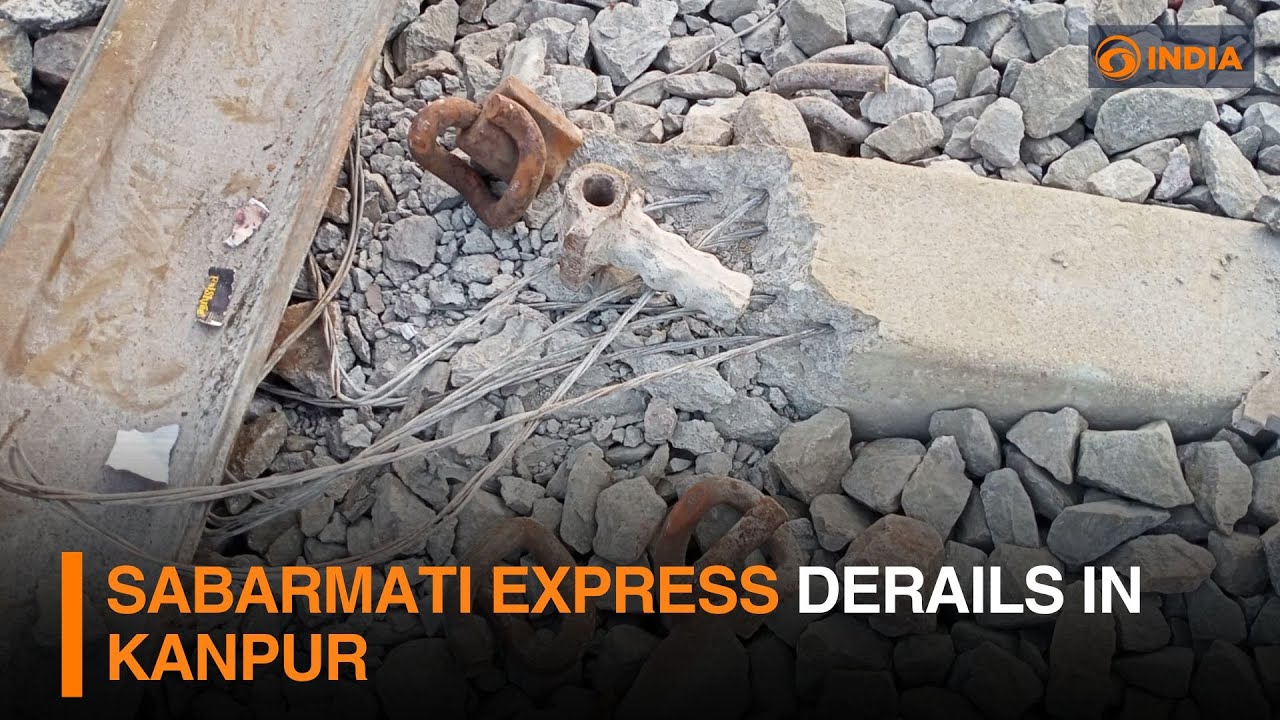 Sabarmati express derails in Kanpur | DD India