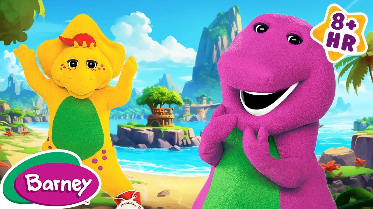 Imaginary Island with Barney | NEW COMPILATION | Barney the Dinosaur