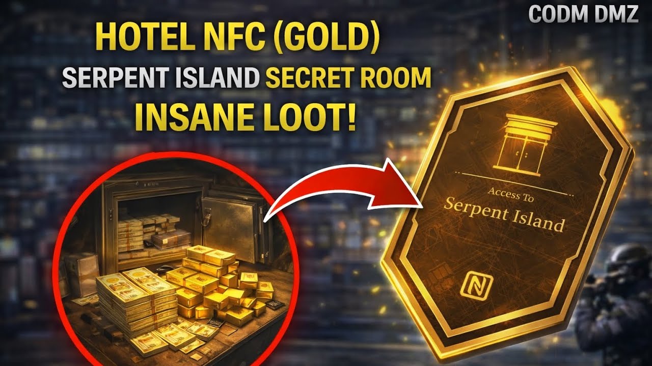How to Find Hotel Room & Use Hotel NFC (Gold) | COD Mobile DMZ