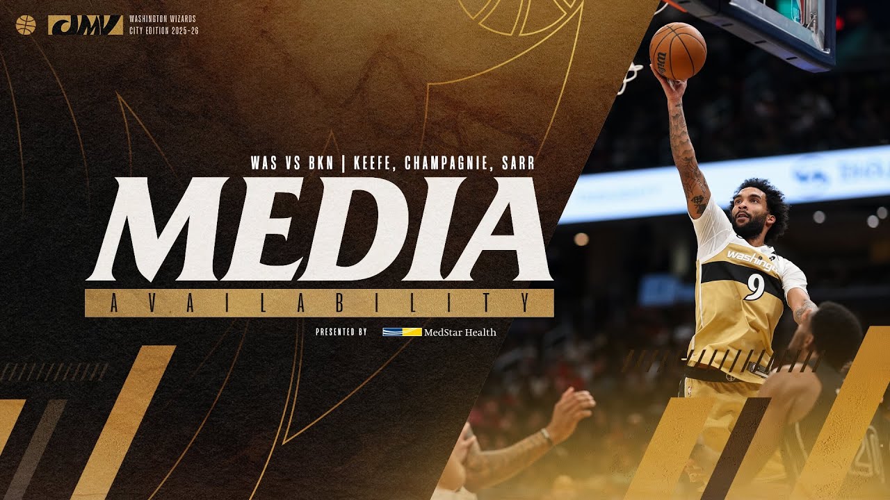 Media Availability: Head Coach Brian Keefe, Justin Champagnie, and Alex Sarr | 1.2.26